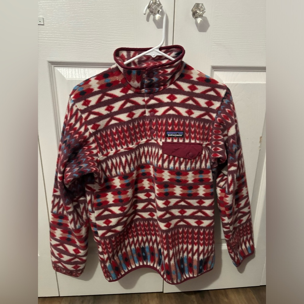 Patagonia fleece pullover! Size xs, good condition!!